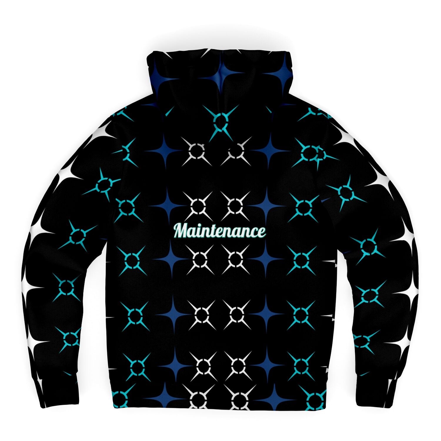 $hoshoneRose Custom Microfleece Ziphoodie - AOP