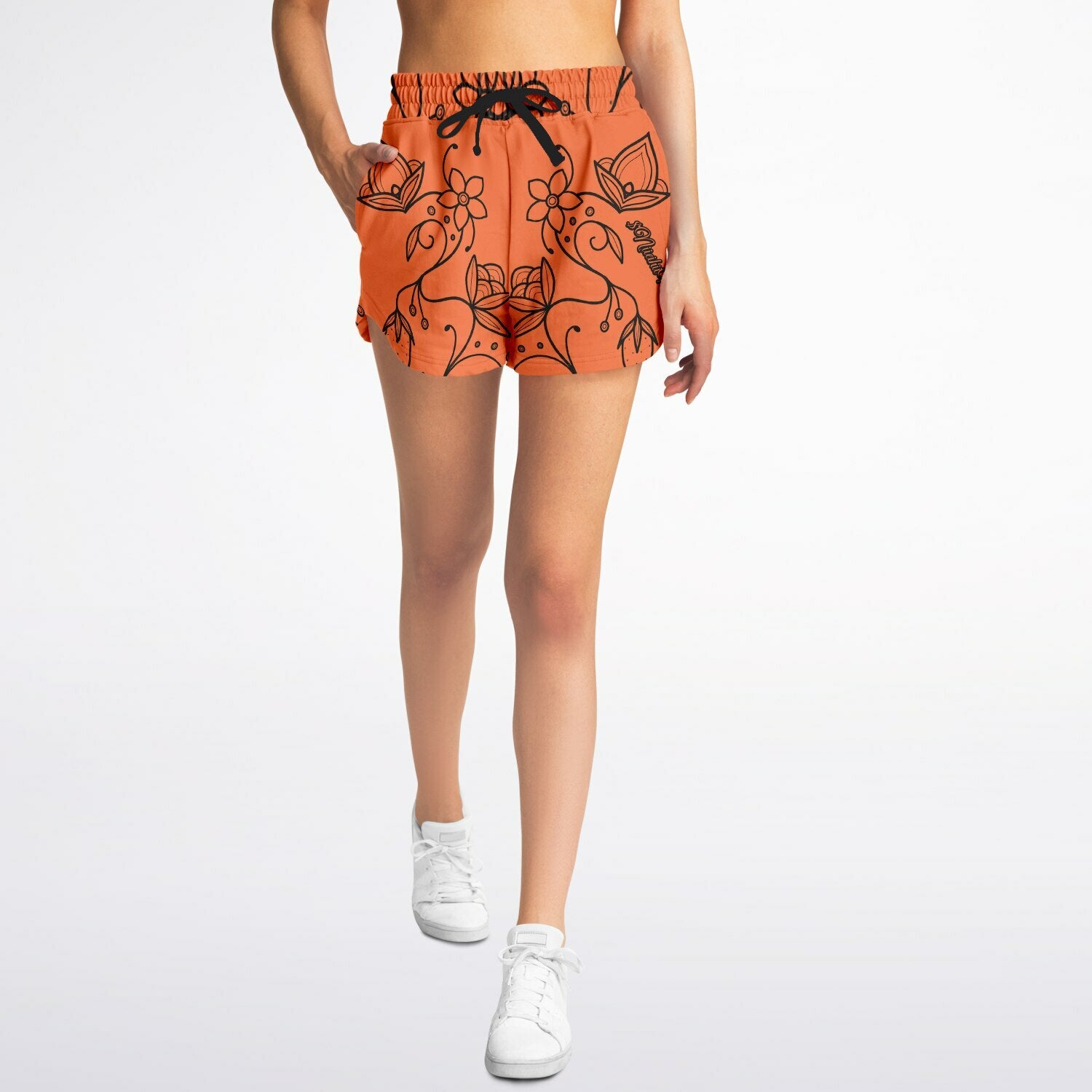 $NiieihiiNookei Athletic Loose Shorts - AOP