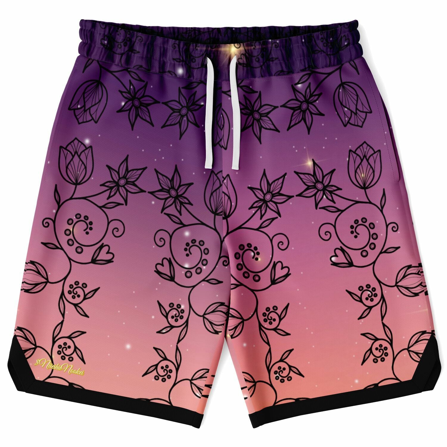 $NiieihiiNookei Basketball Short Rib - AOP