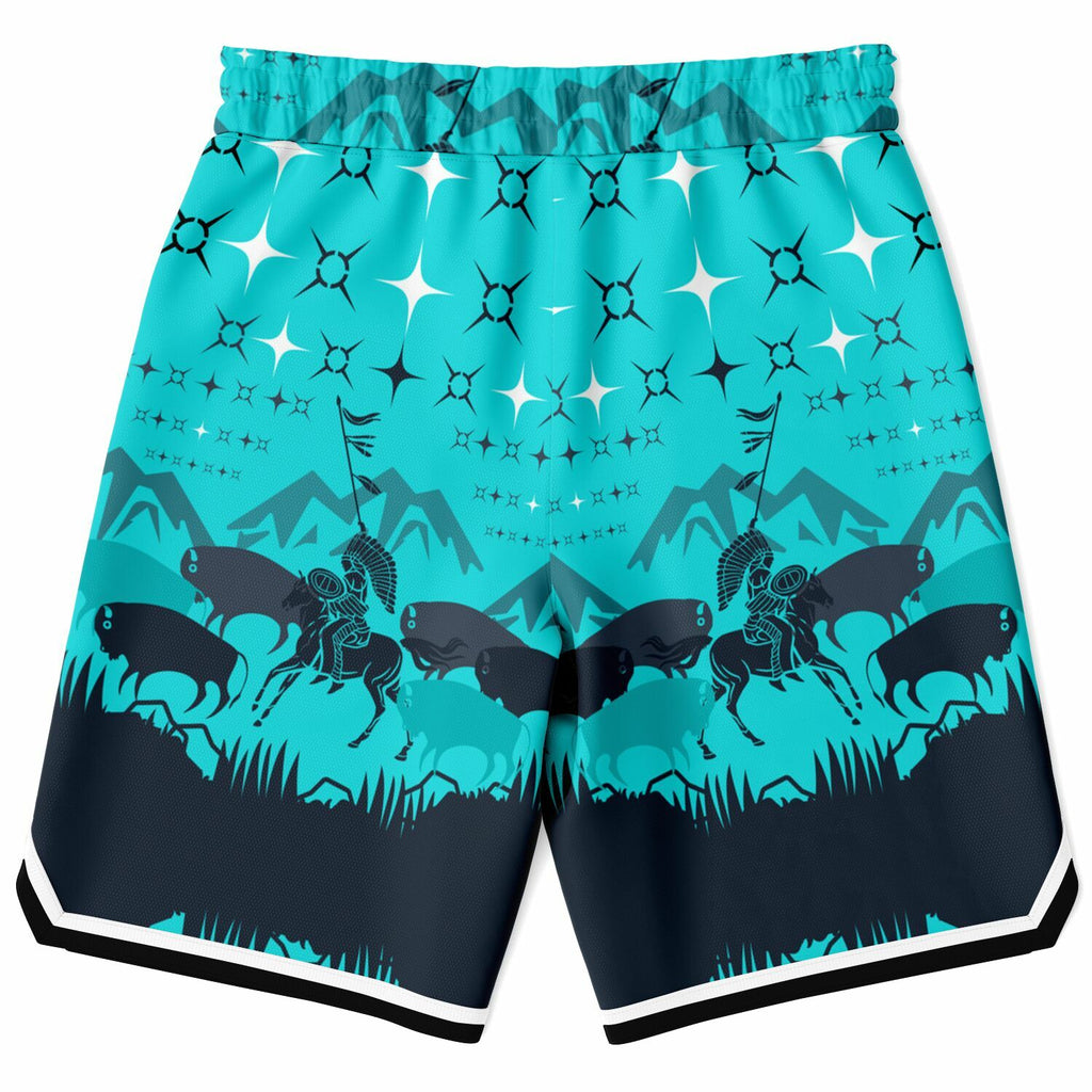 $NiieihiiNookei Basketball Short Rib - AOP