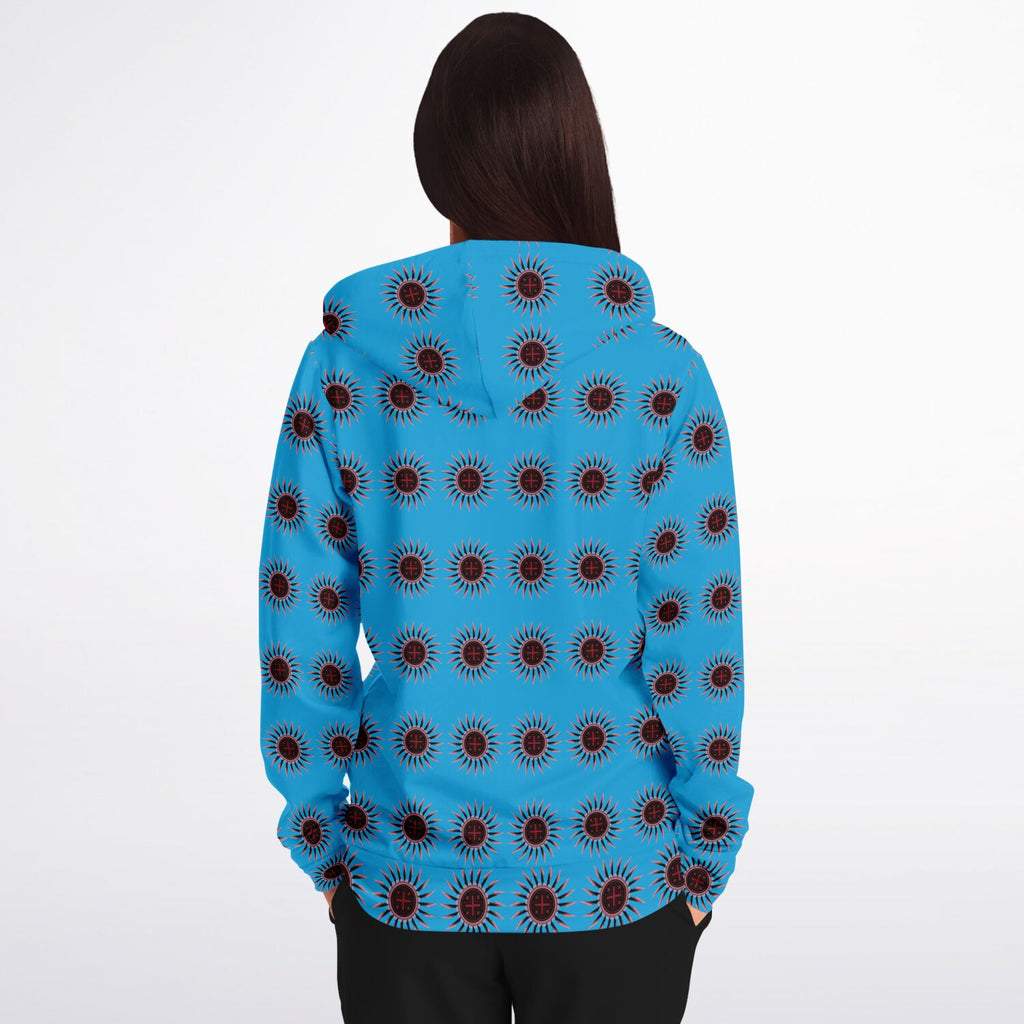 $NiieihiiNookei Athletic Zip-Up Hoodie - AOP