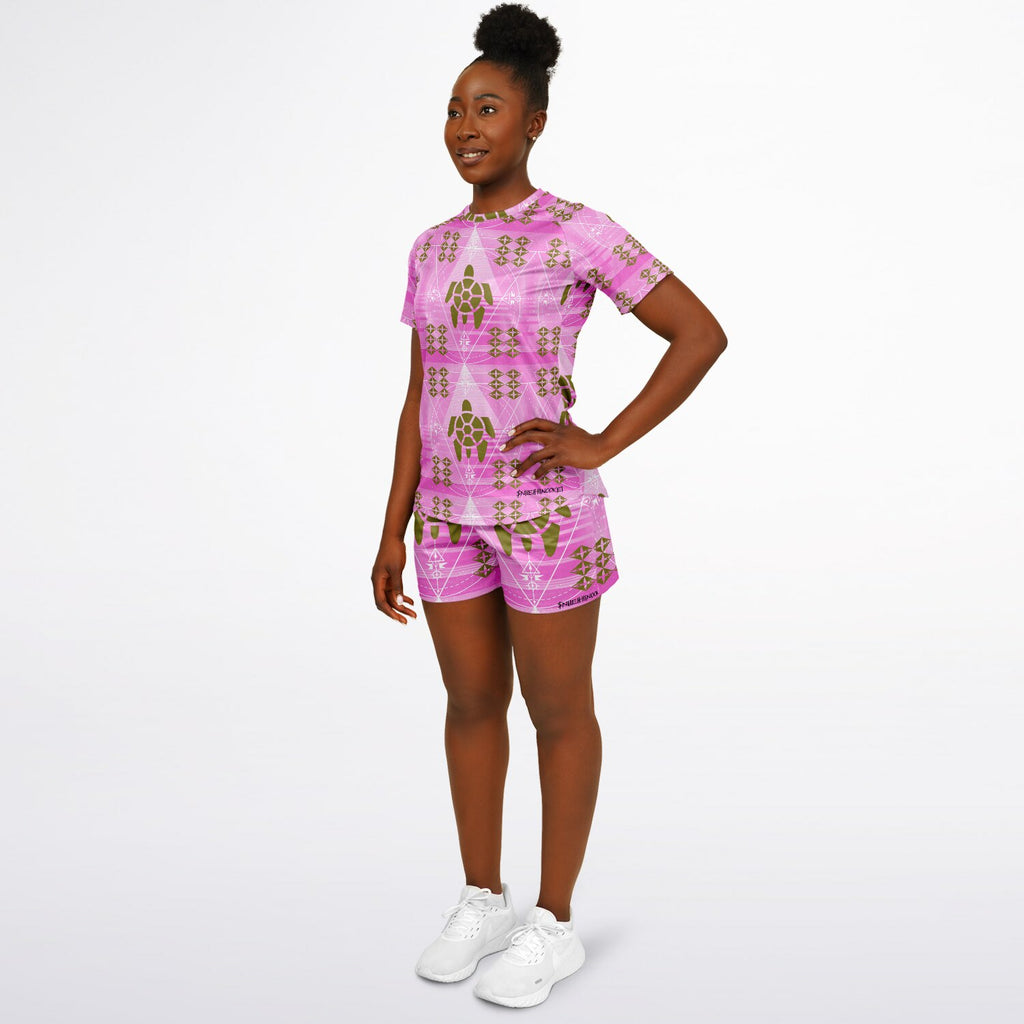 $NiieihiiNookei Women's Athletic Set - AOP