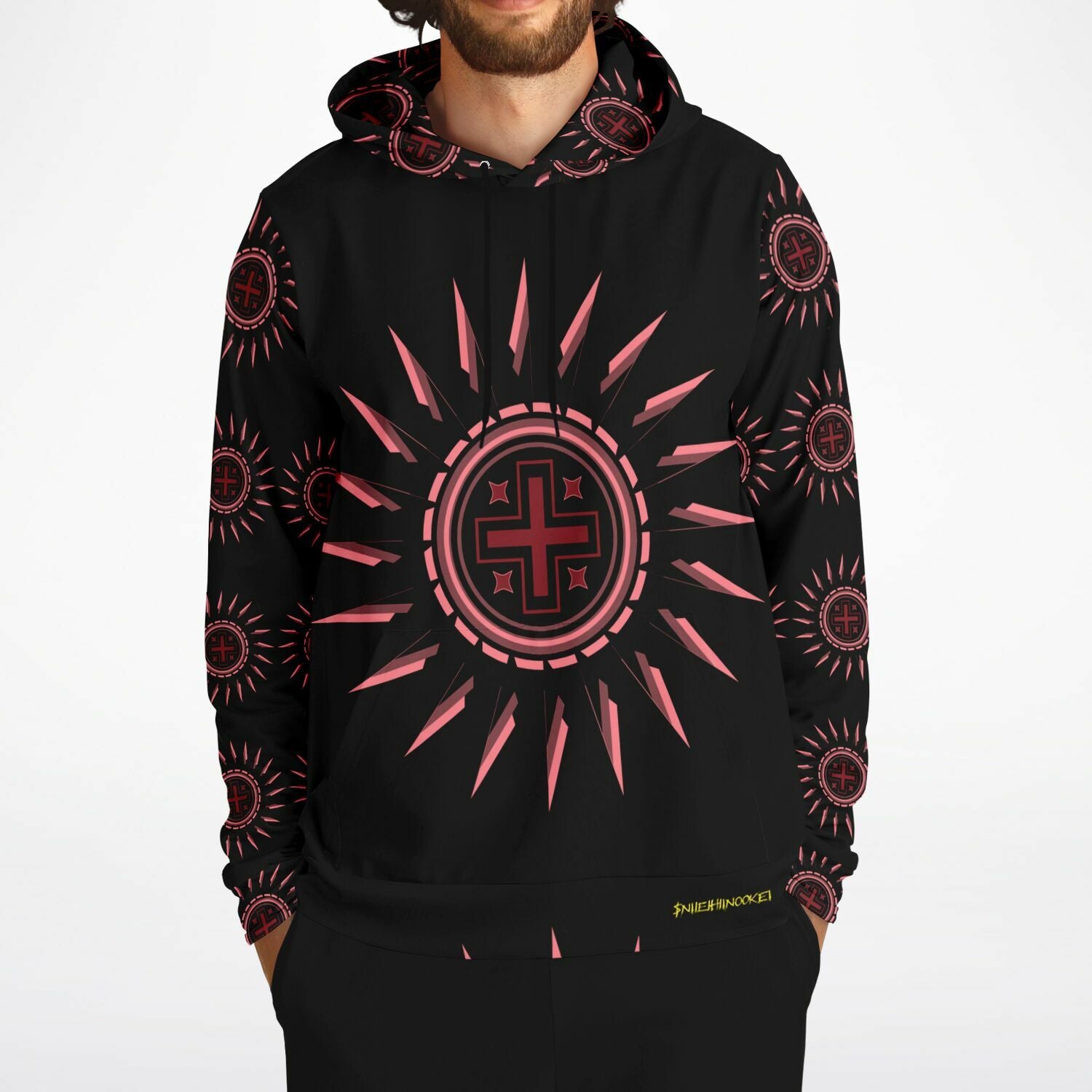 $NiieihiiNookei Athletic Hoodie - AOP