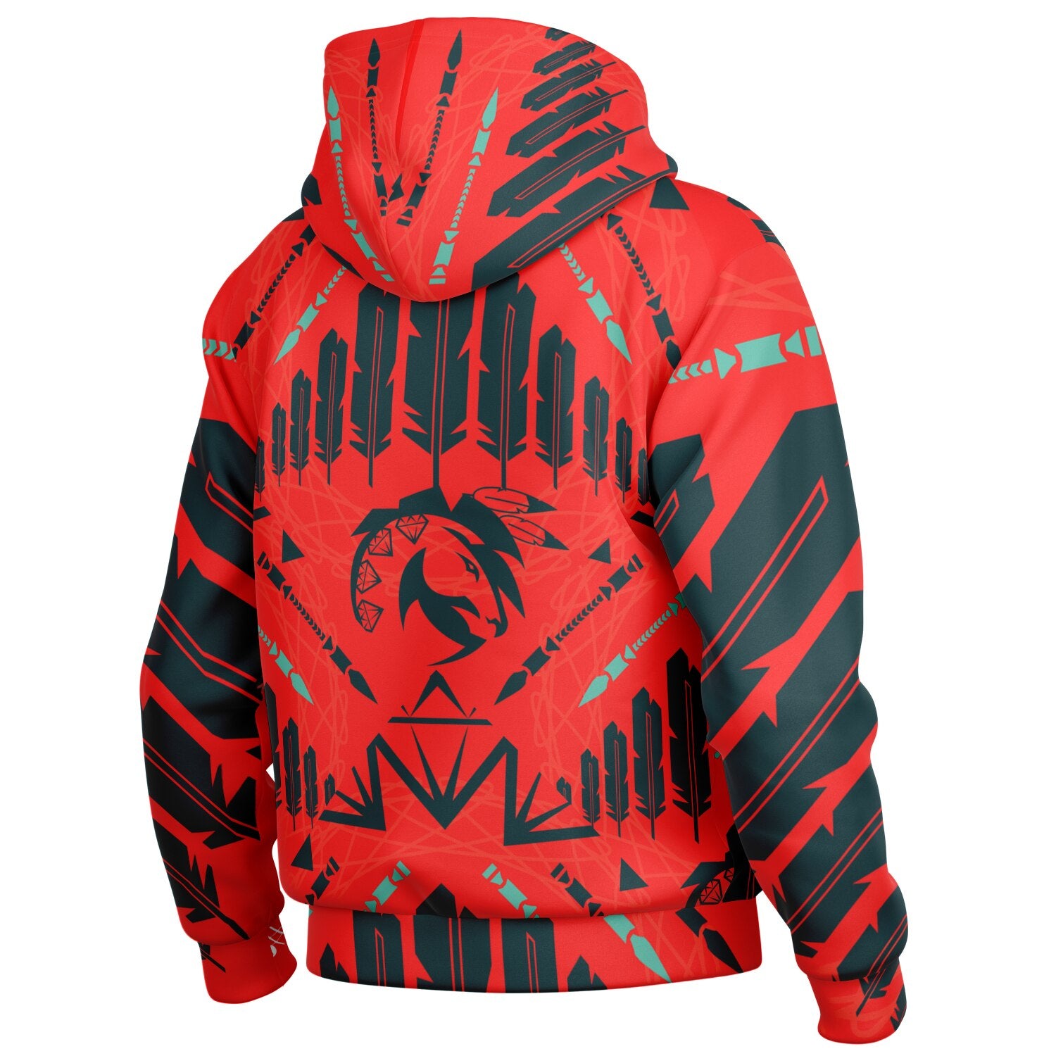 $NiieihiiNookei Hooded Jacket - AOP
