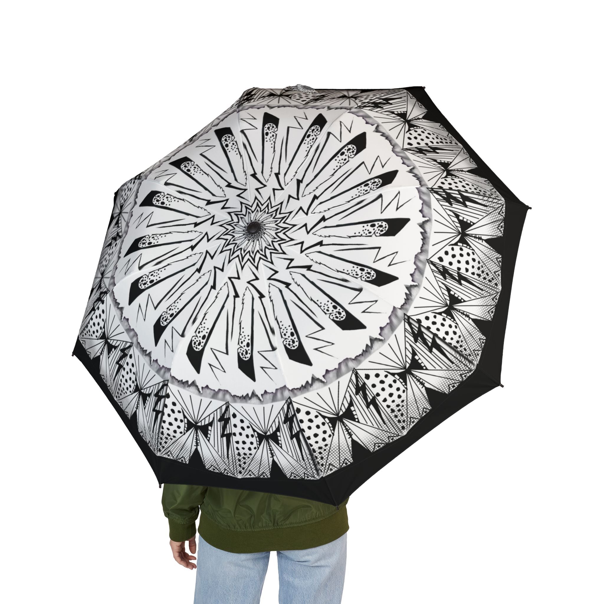 Semi-Automatic Foldable Umbrella