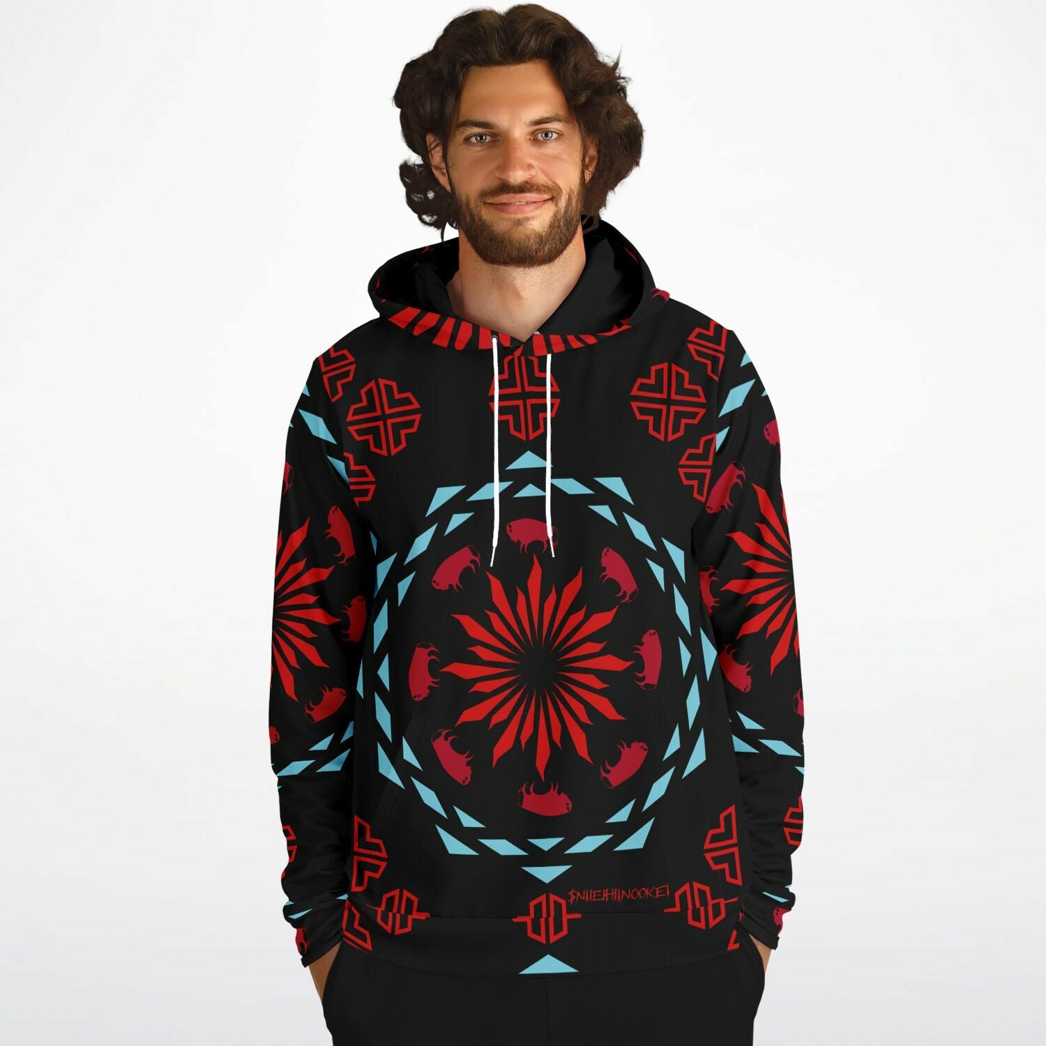 $NiieihiiNookei Athletic Hoodie - AOP