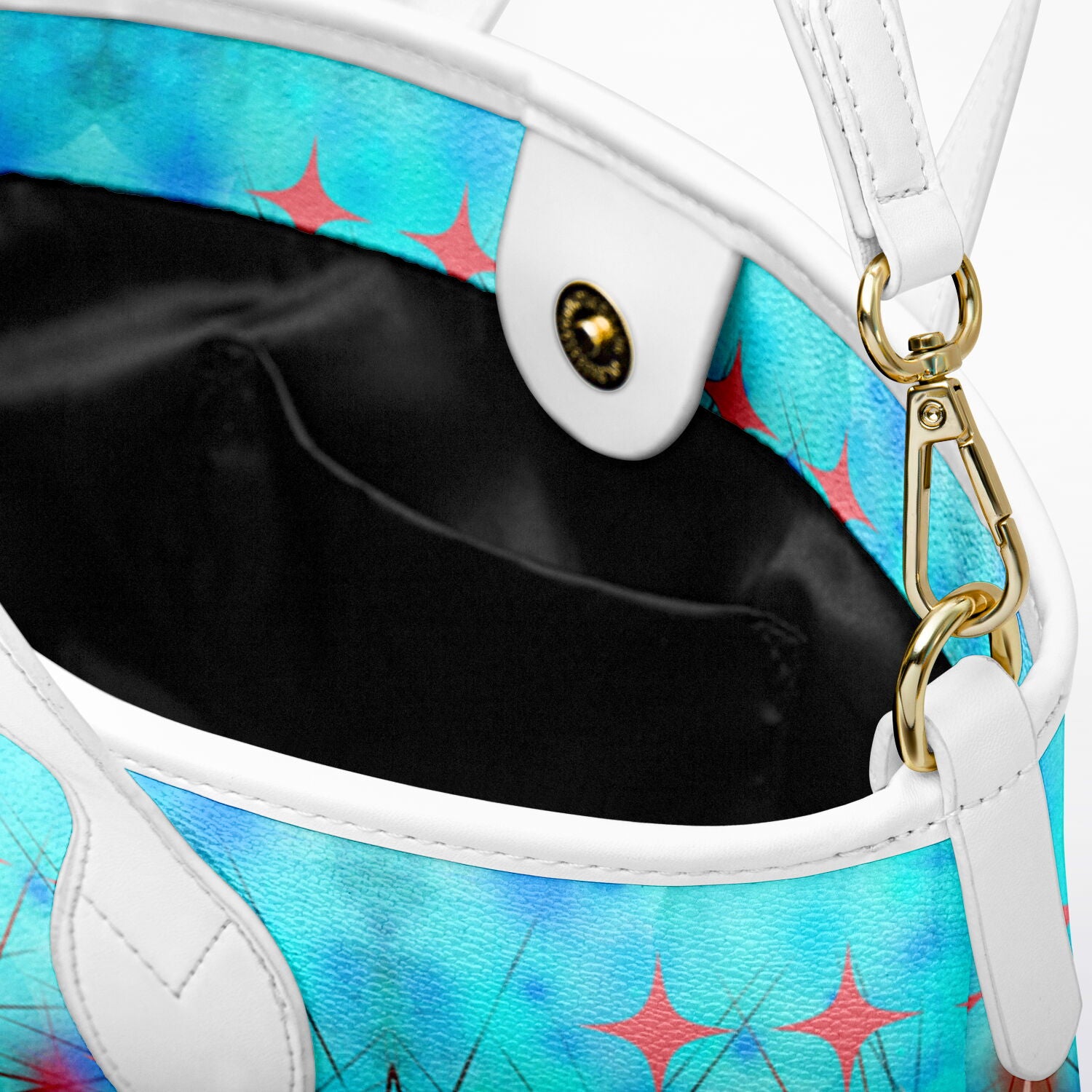 $NiieihiiNookei Leather Tote Bag - AOP