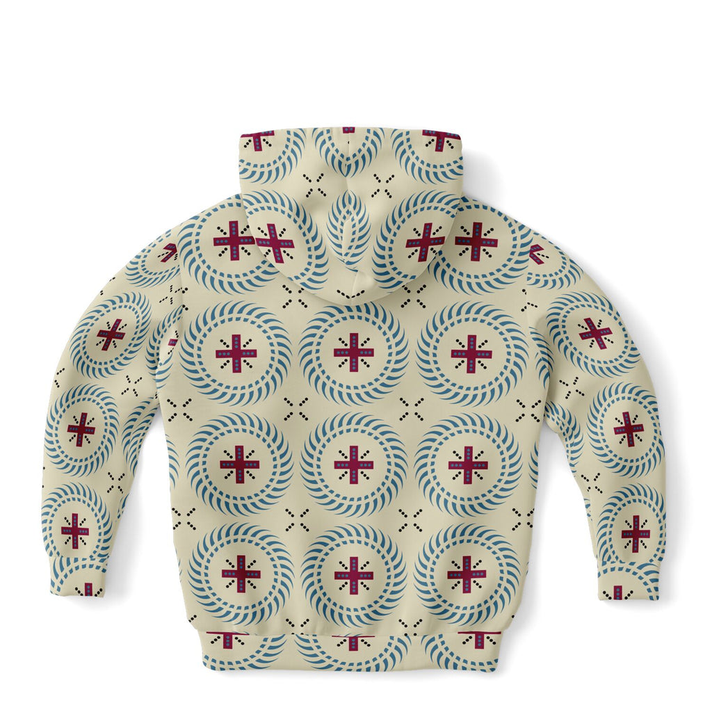 $NiieihiiNookei Athletic Kids Hoodie - AOP