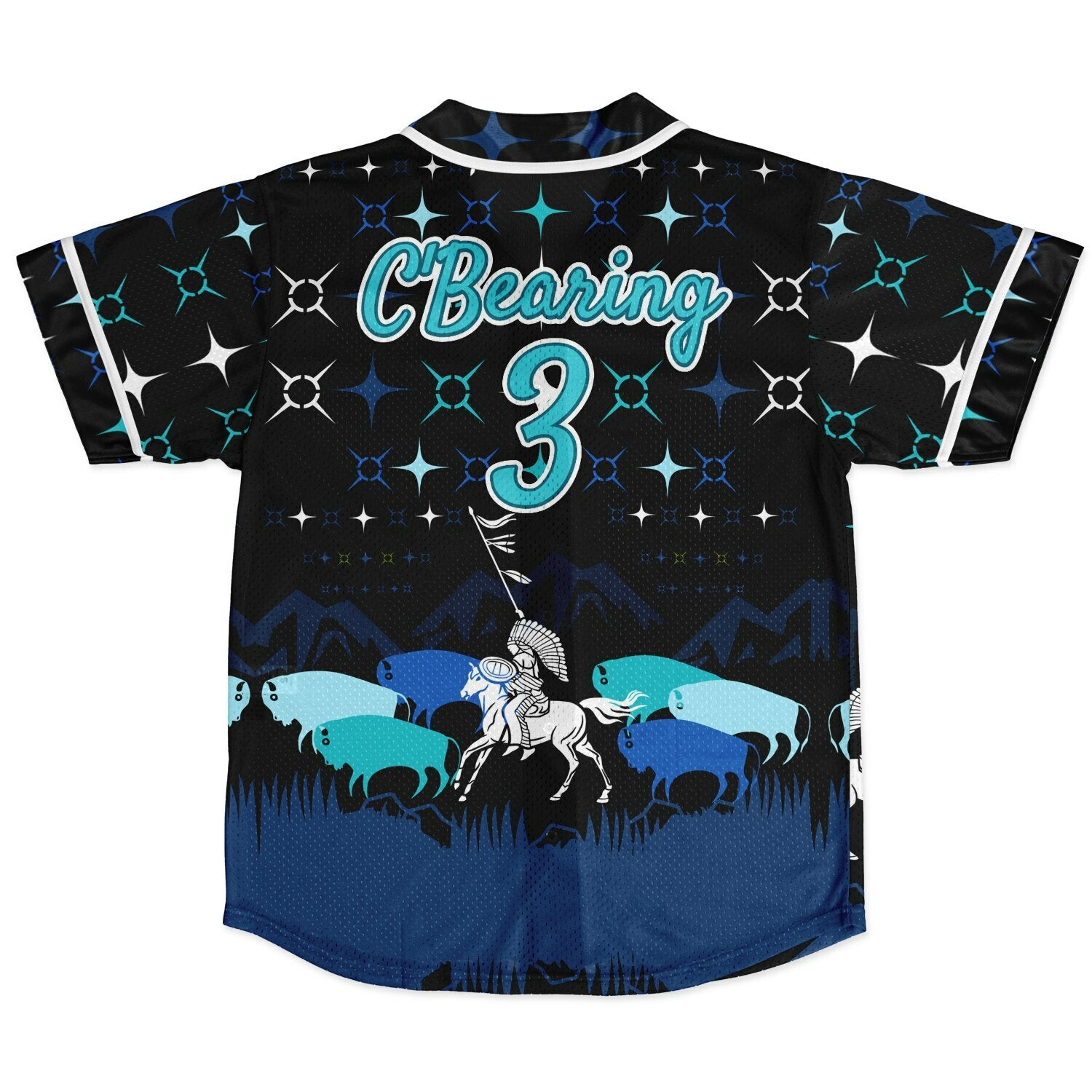 #3 C'Bearing Premium Baseball Jersey - AOP