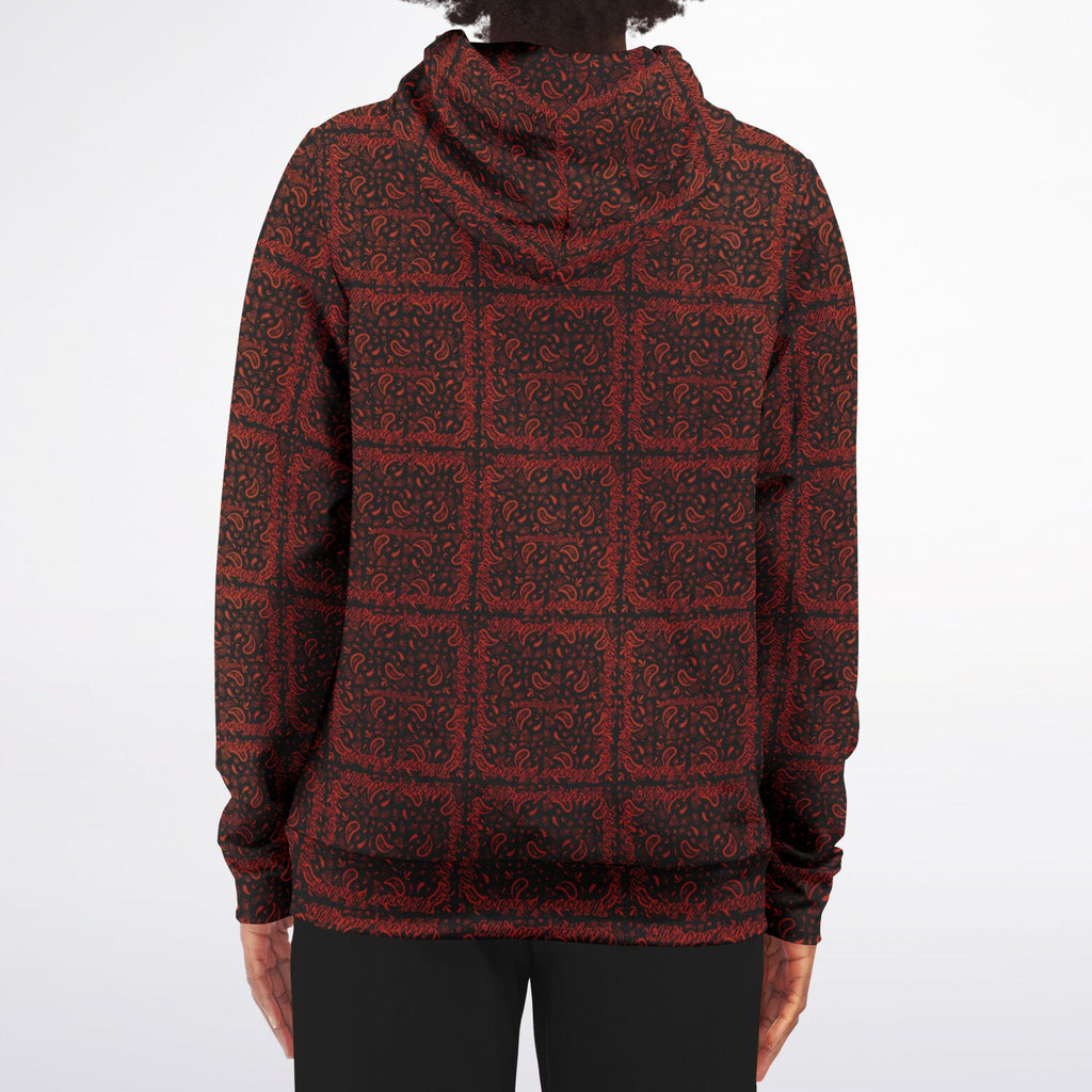 $NiieihiiNookei Athletic Zip-Up Hoodie - AOP