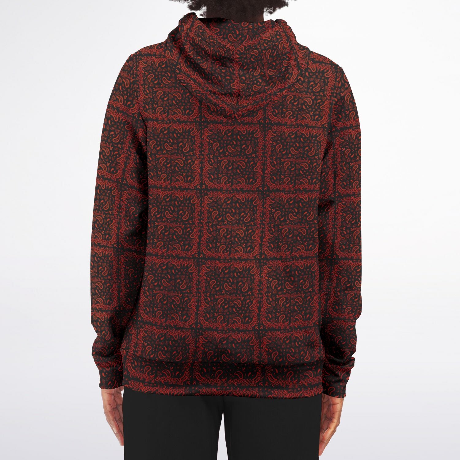 $NiieihiiNookei Athletic Zip-Up Hoodie - AOP