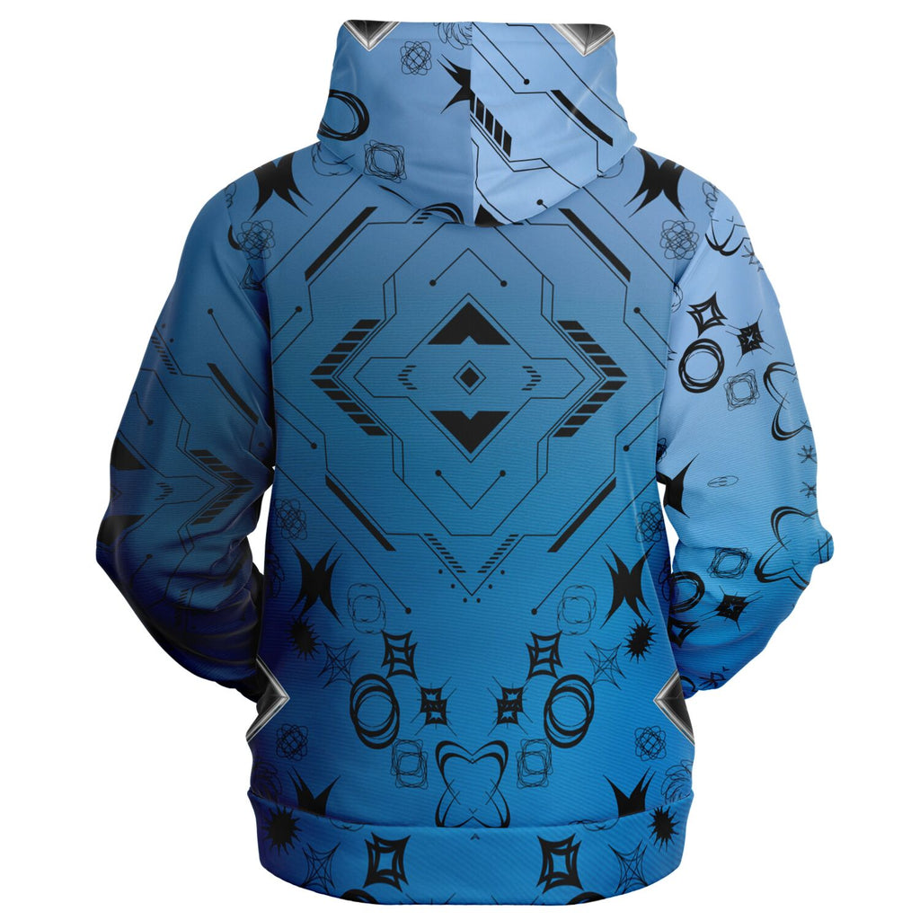 $NiieihiiNookei Athletic Zip-Up Hoodie - AOP