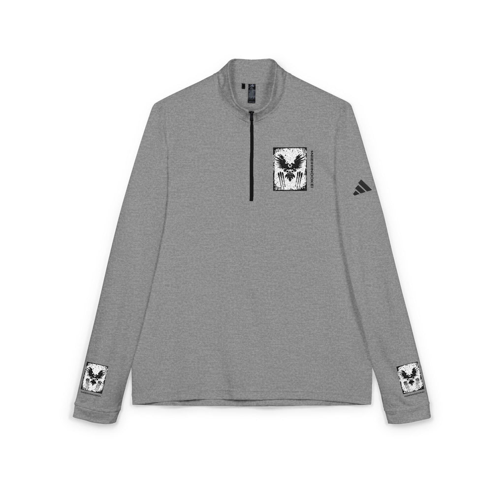 Adidas $NiieihiiNookei Embroidered Quarter-Zip Pullover — adidas® Performance Top