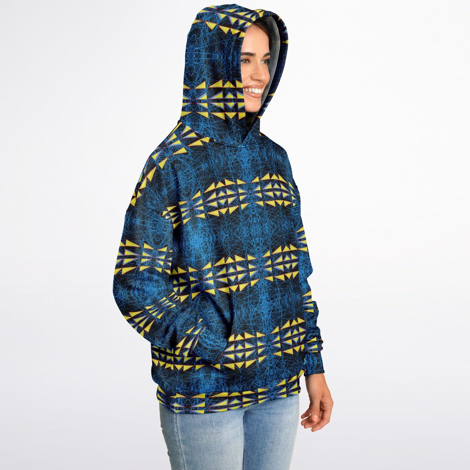 $NiieihiiNookei Heavyweight Oversized Hoodie - AOP