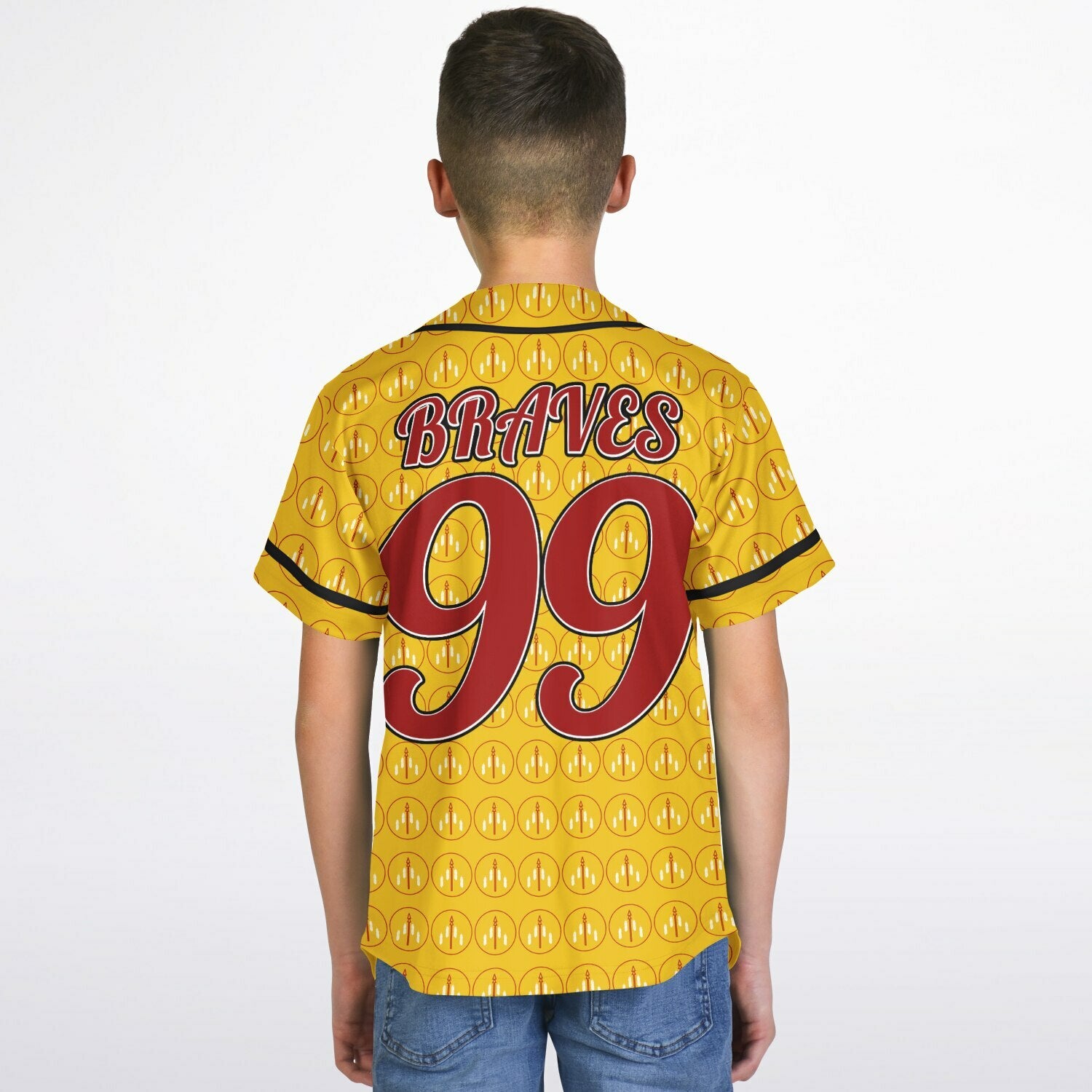 $NiieihiiNookei Youth Baseball Jersey - AOP