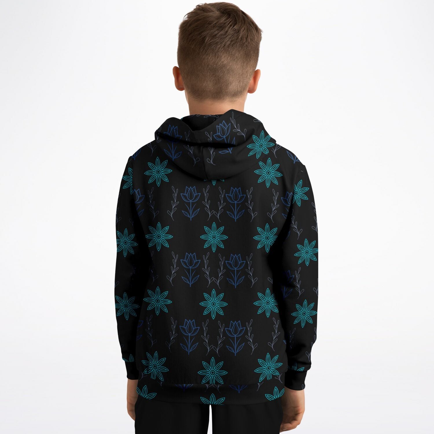 $NiieihiiNookei Athletic Kids Hoodie - AOP
