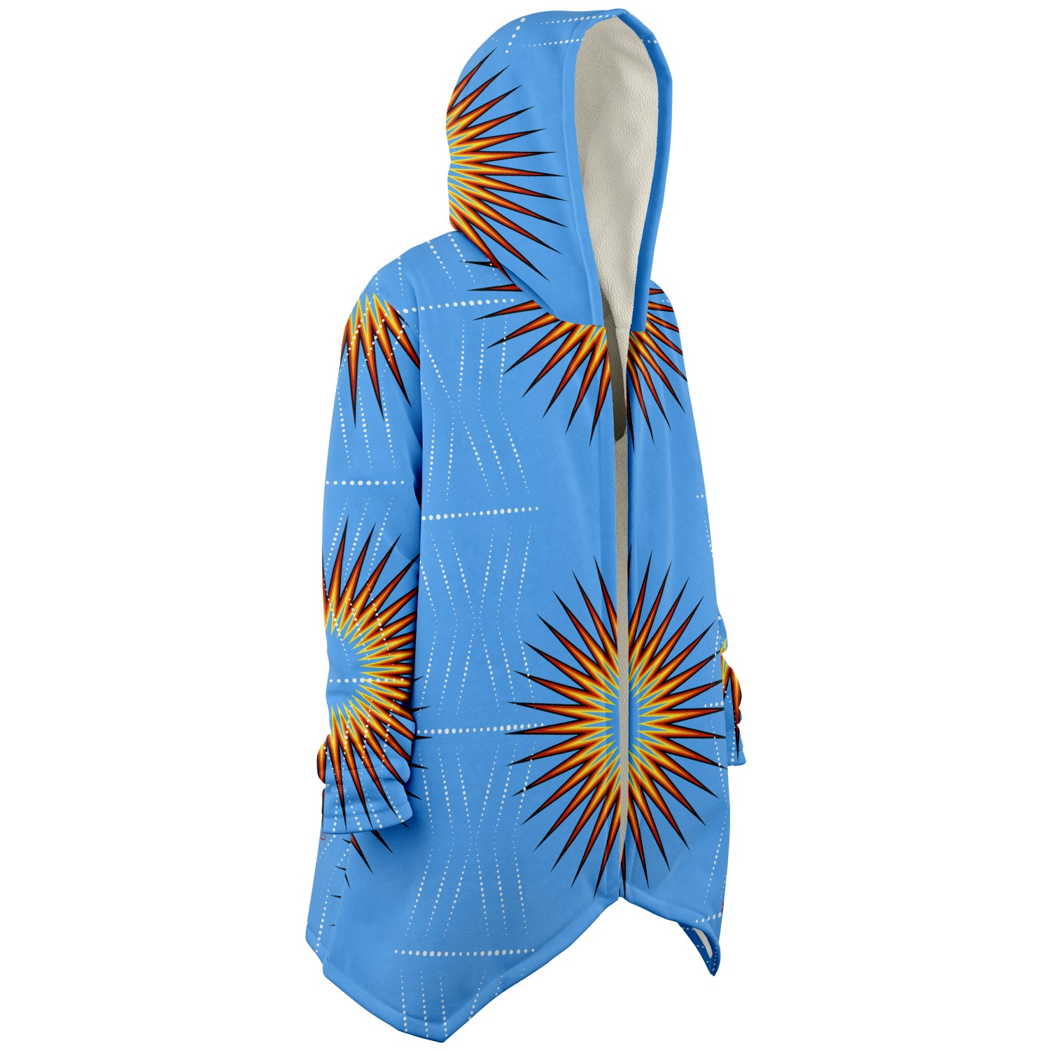 $NiieihiiNookei Microfleece Cloak - AOP