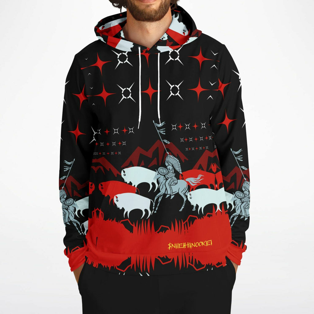 $NiieihiiNookei Athletic Hoodie - AOP
