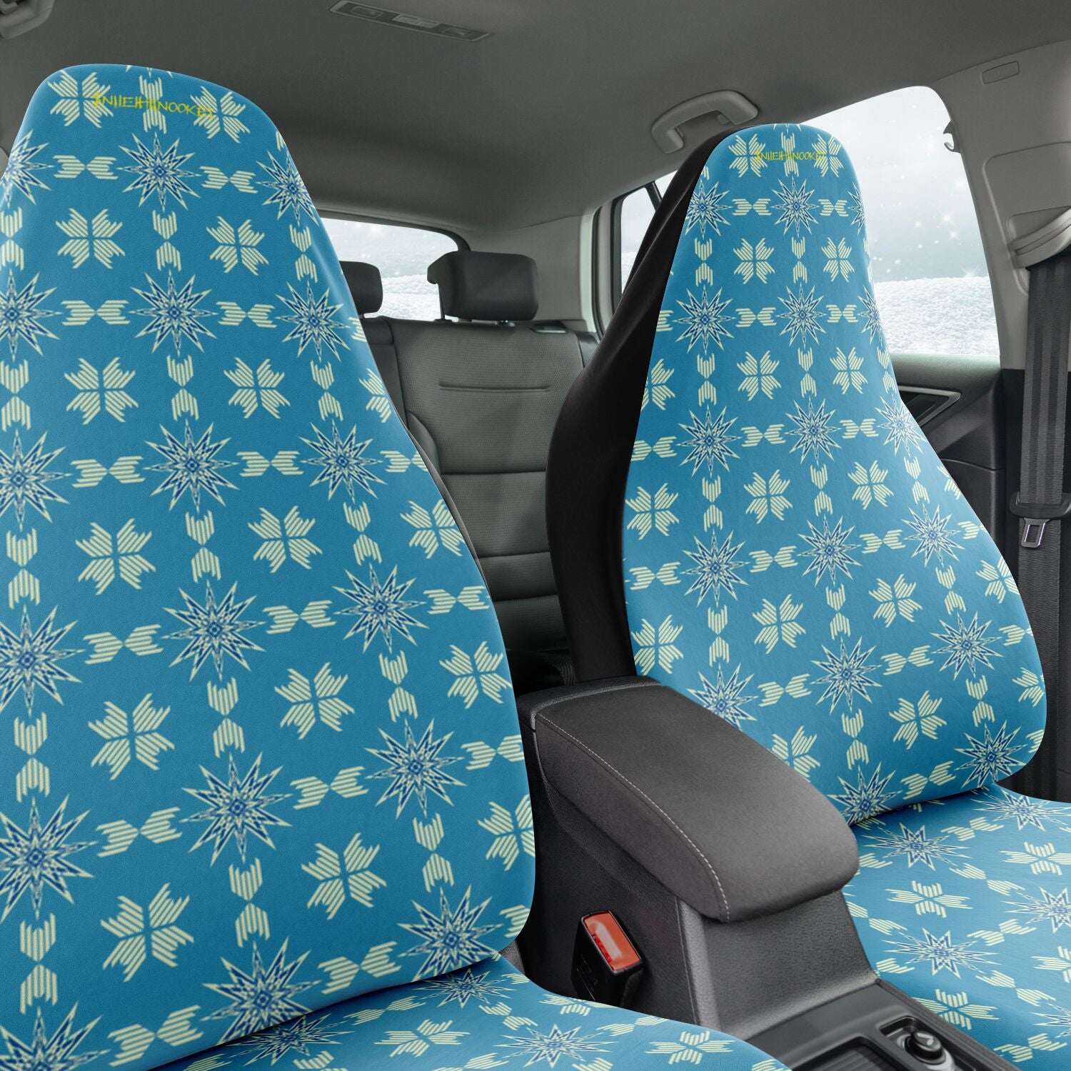 $NiieihiiNookei Car Seat Cover - AOP