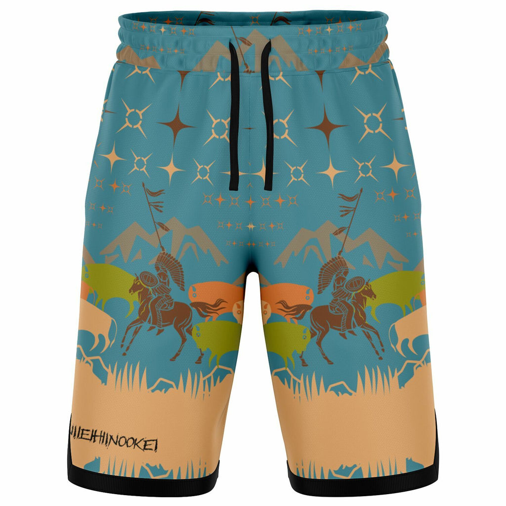 $NiieihiiNookei Basketball Short Rib - AOP