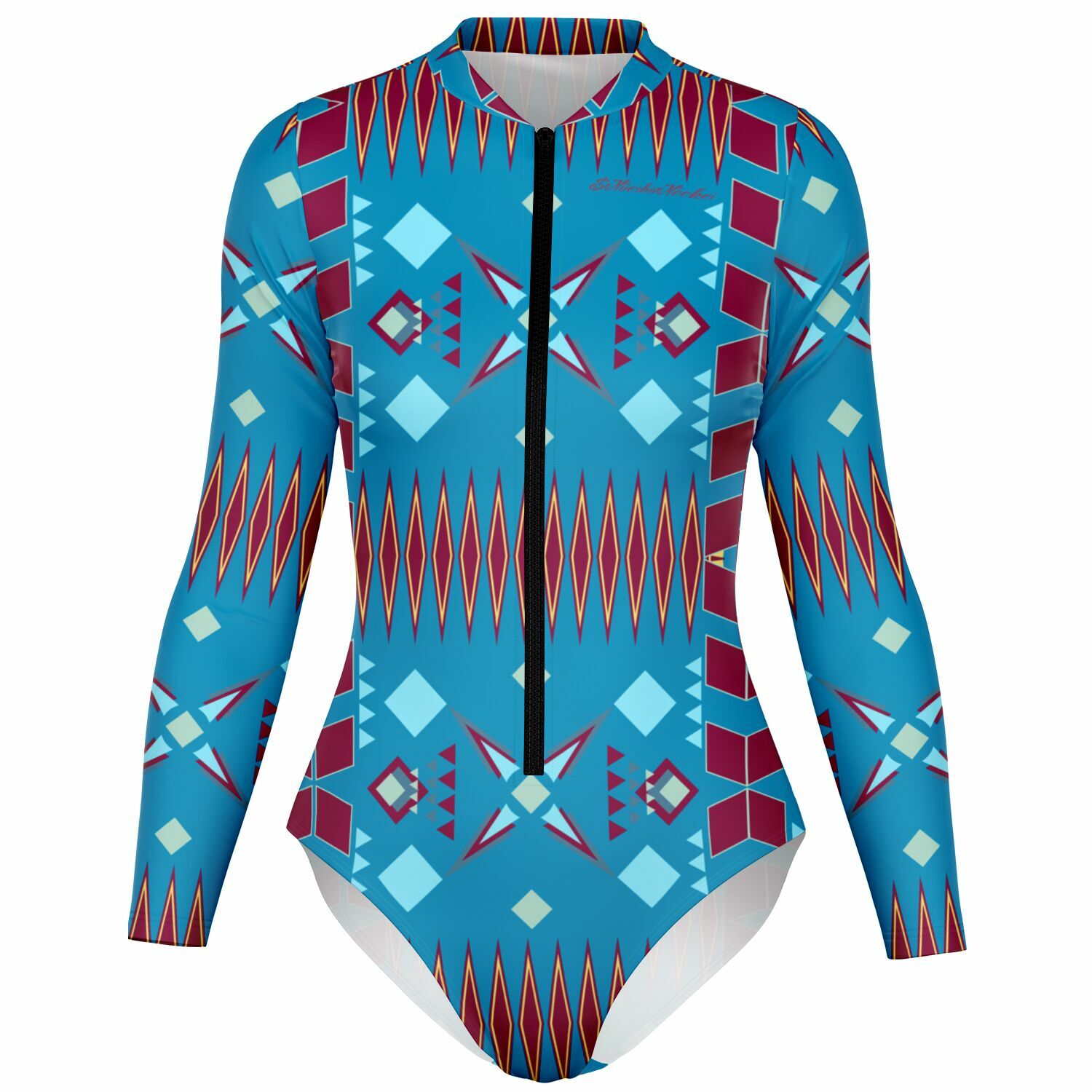 $NiieihiiNookei Bodysuit Long Sleeve - AOP