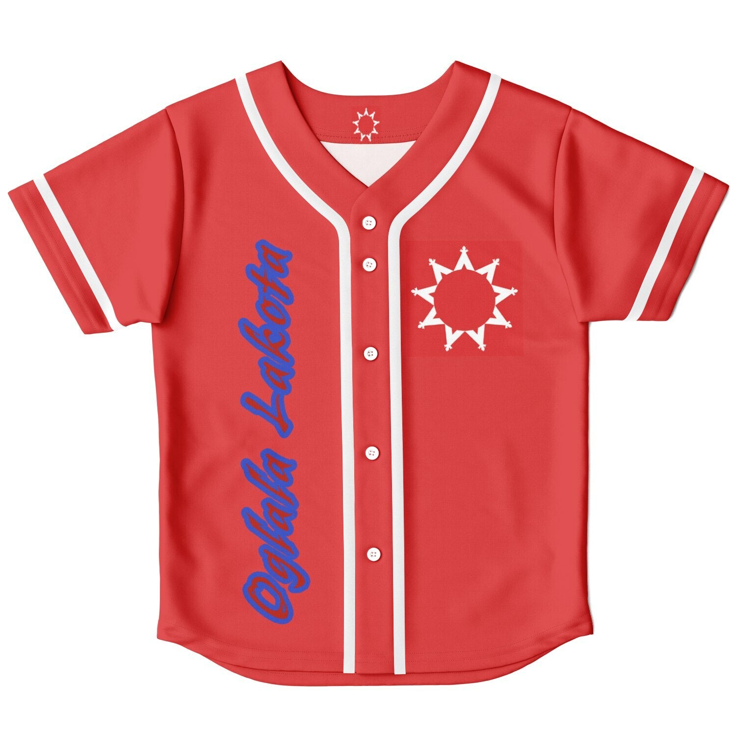 $NiieihiiNookei OST FLAG Kids Baseball Jersey - AOP