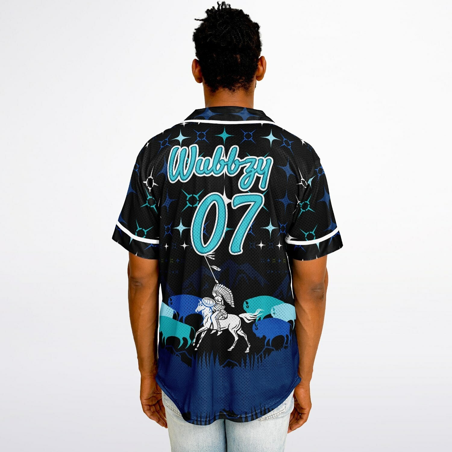 #07 Wubbzy Premium Baseball Jersey - AOP