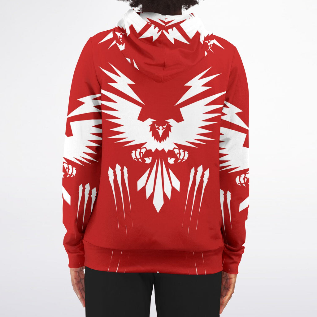 $NiieihiiNookei Athletic Zip-Up Hoodie - AOP