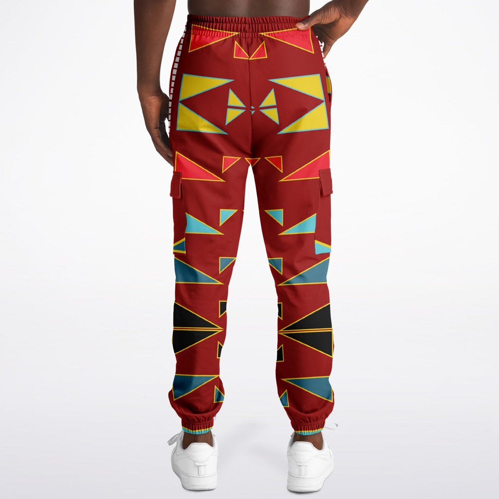 $NiieihiNookei Athletic Cargo Sweatpants - AOP