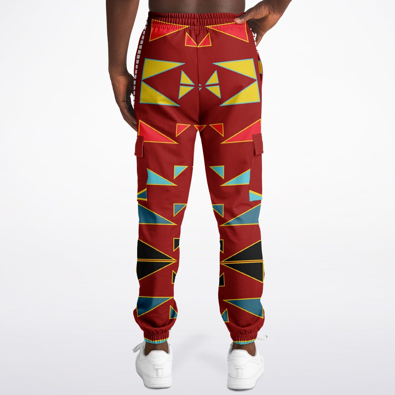 $NiieihiNookei Athletic Cargo Sweatpants - AOP