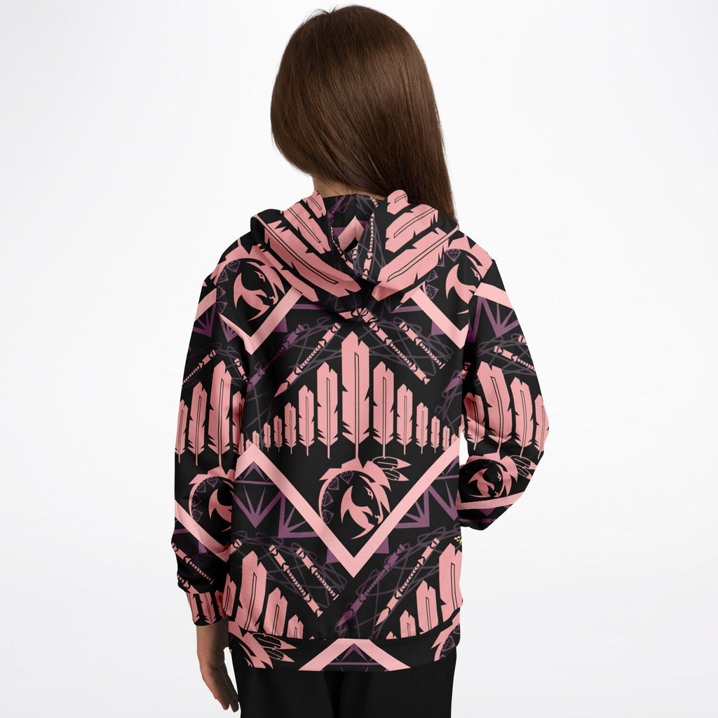 $NiieihiiNookei Athletic Kids Hoodie - AOP