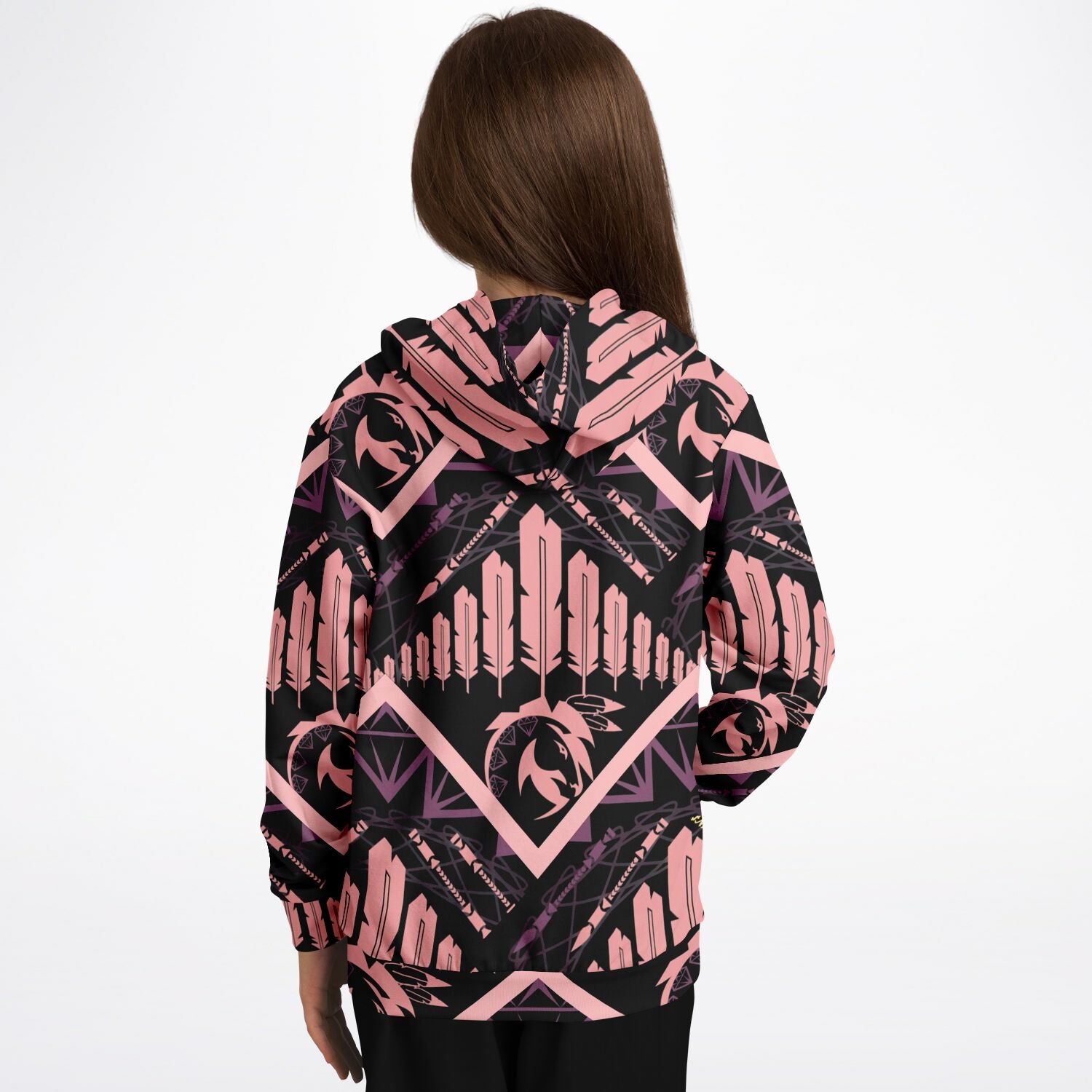 $NiieihiiNookei Athletic Kids Hoodie - AOP