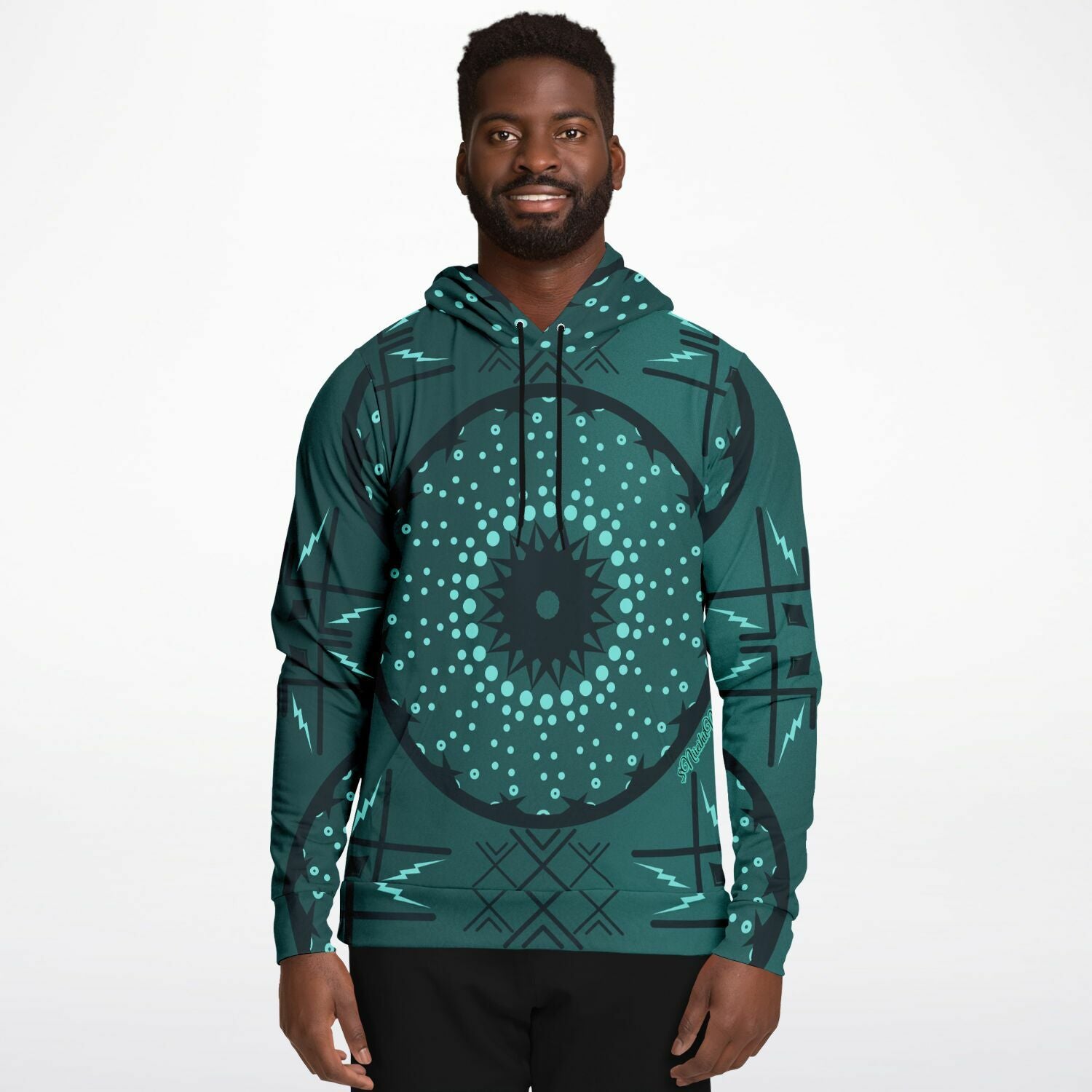 $NiieihiiNookei Athletic Hoodie - AOP