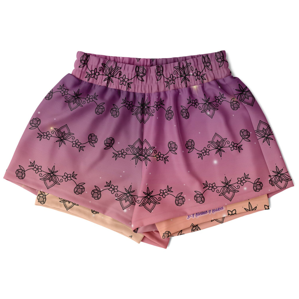 $NiieihiiNookei Women's 2-in-1 Shorts - AOP