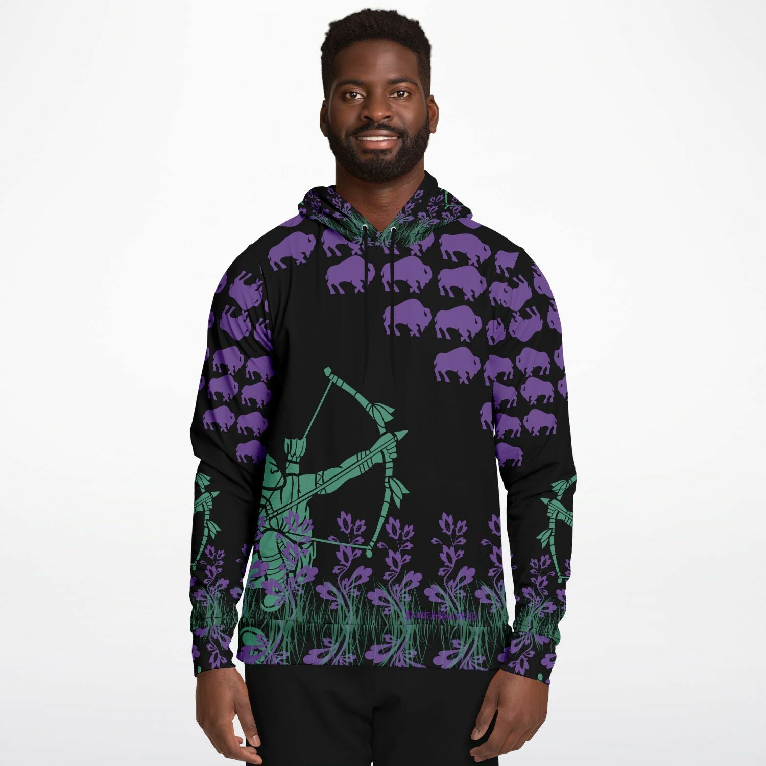 $NiieihiiNookei Athletic Hoodie - AOP