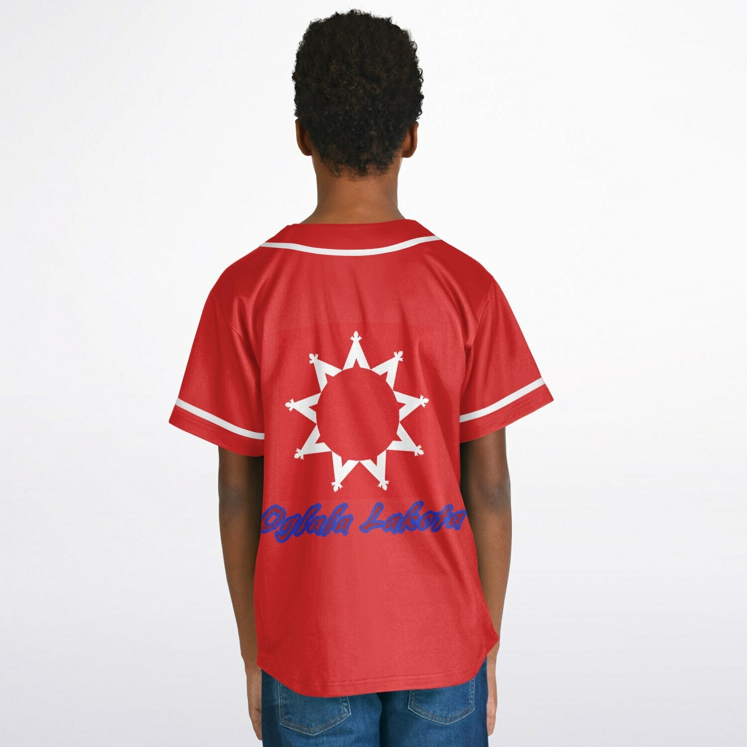 $NiieihiiNookei OST FLAG Kids Baseball Jersey - AOP