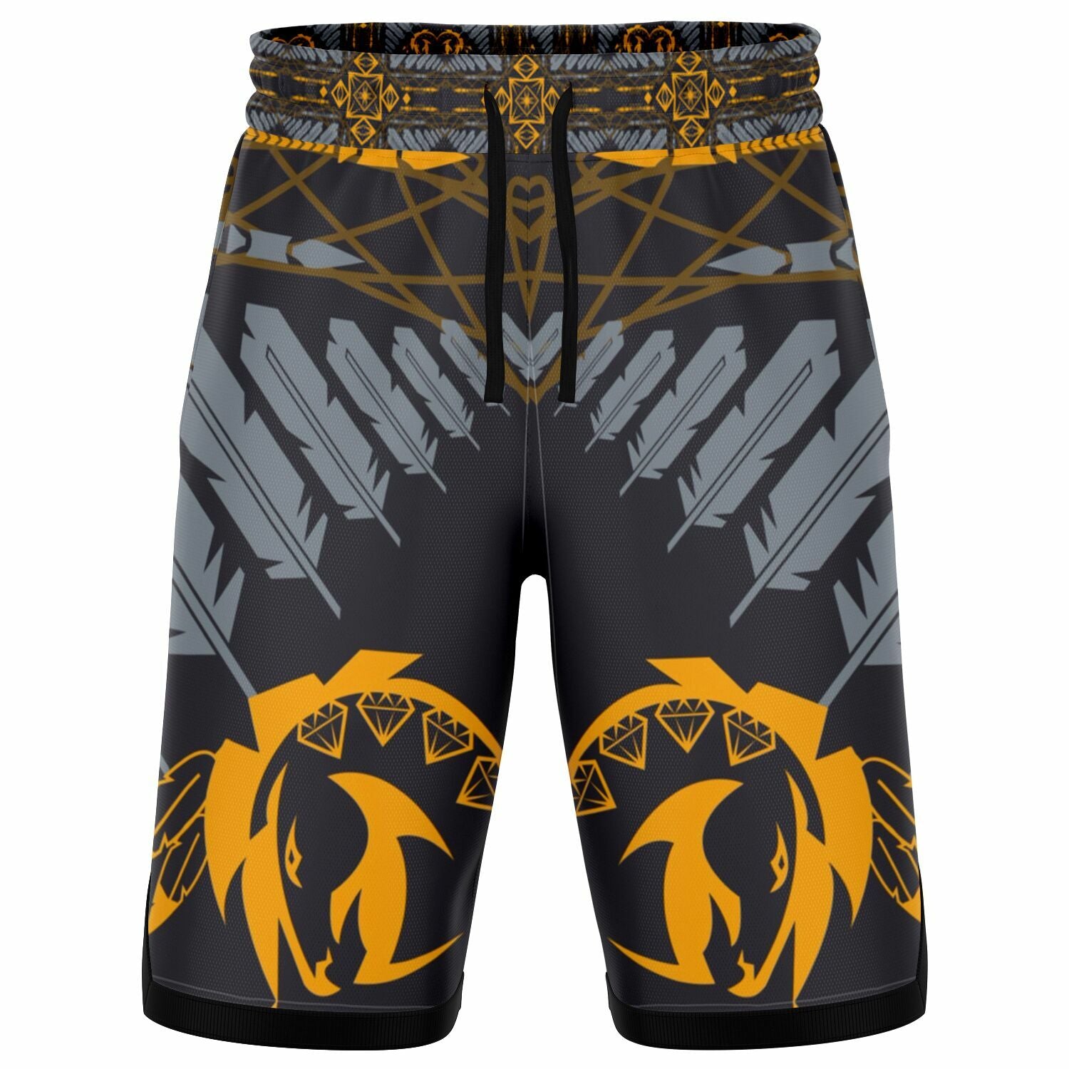 $NiieihiiNookei Basketball Short Rib - AOP