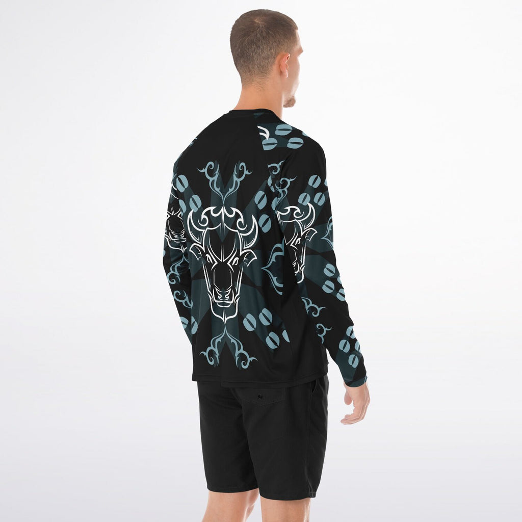 $NiieihiiNookei Men's Long Sleeve Performance Shirt - AOP