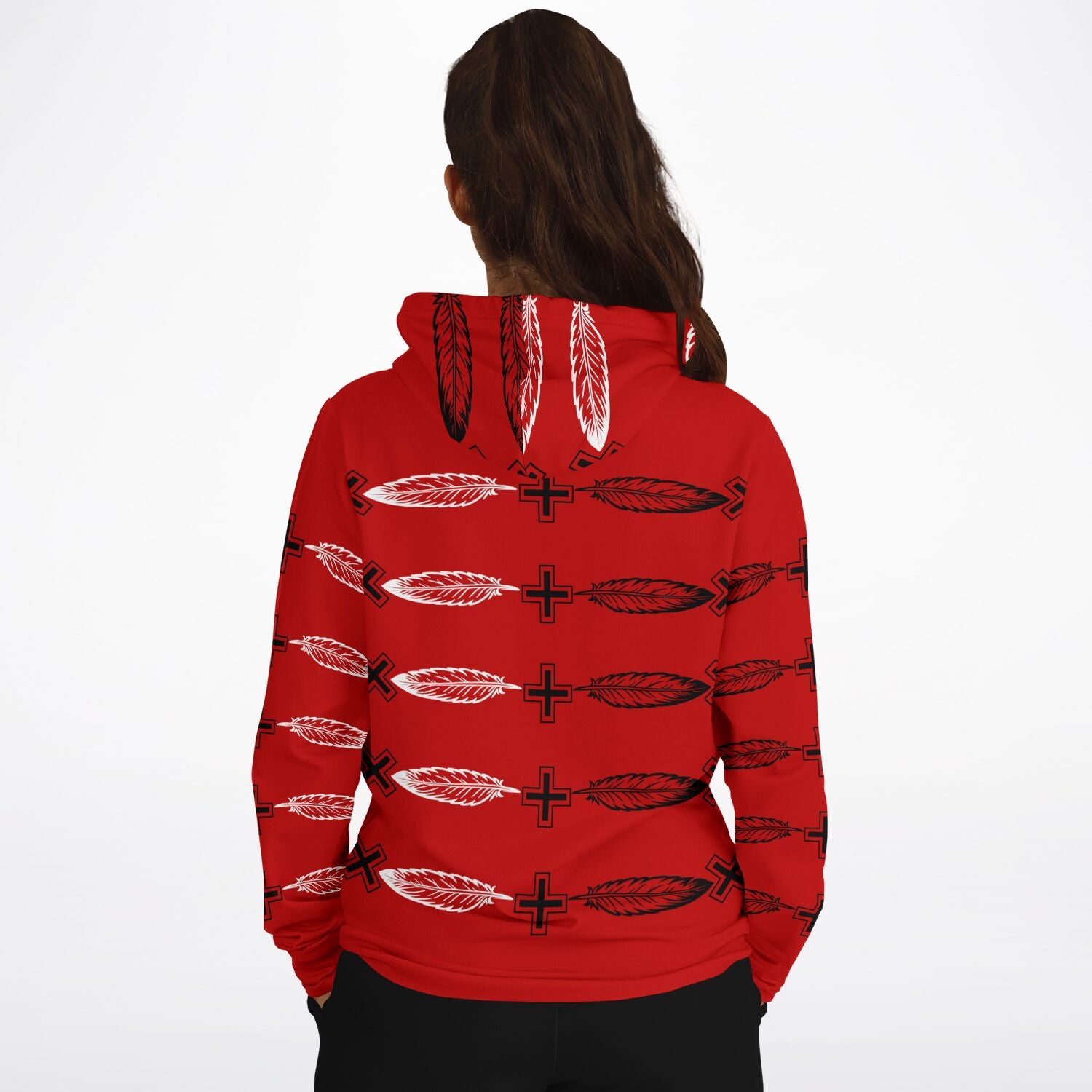 $NiieihiiNookei Athletic Hoodie - AOP