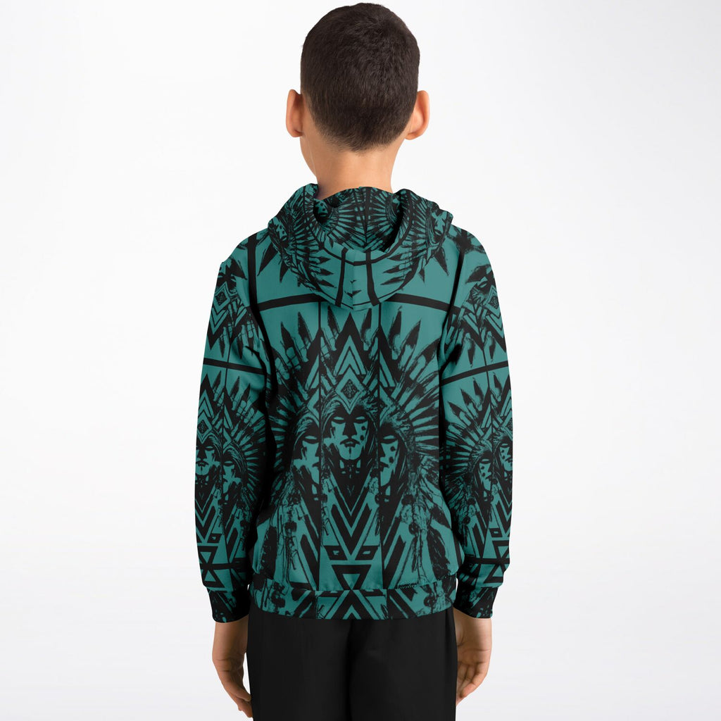$NiieihiiNookei design Athletic Kids Hoodie - AOP