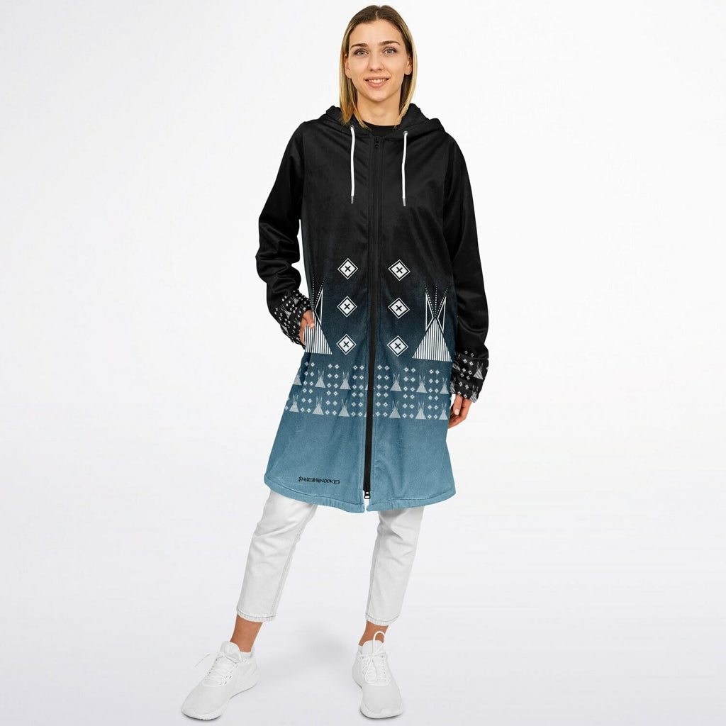 $NiieihiiNookei Zipper Cloak - AOP