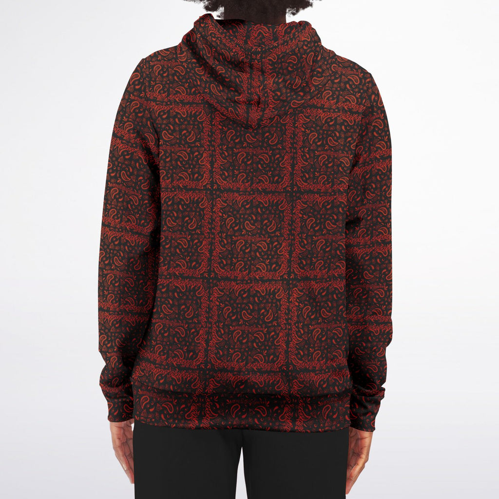 $NiieihiiNookei Athletic Zip-Up Hoodie - AOP