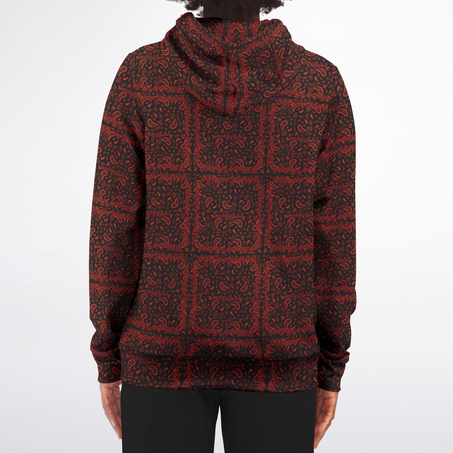 $NiieihiiNookei Athletic Zip-Up Hoodie - AOP