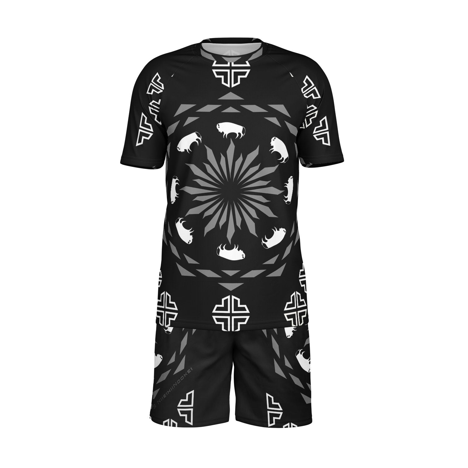 $NiieihiiNookei Men's Athletic Set - AOP