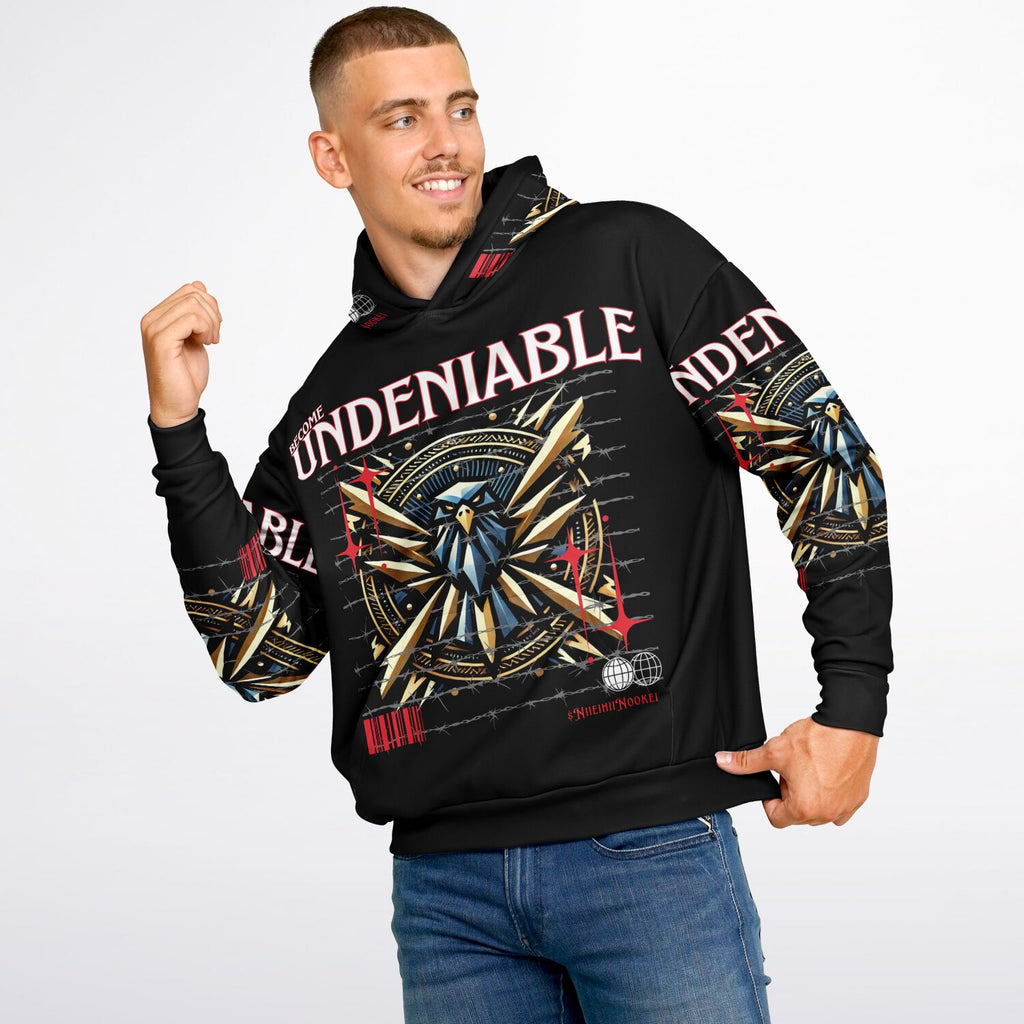 $NiieihiiNookei Heavyweight Oversized Hoodie - AOP