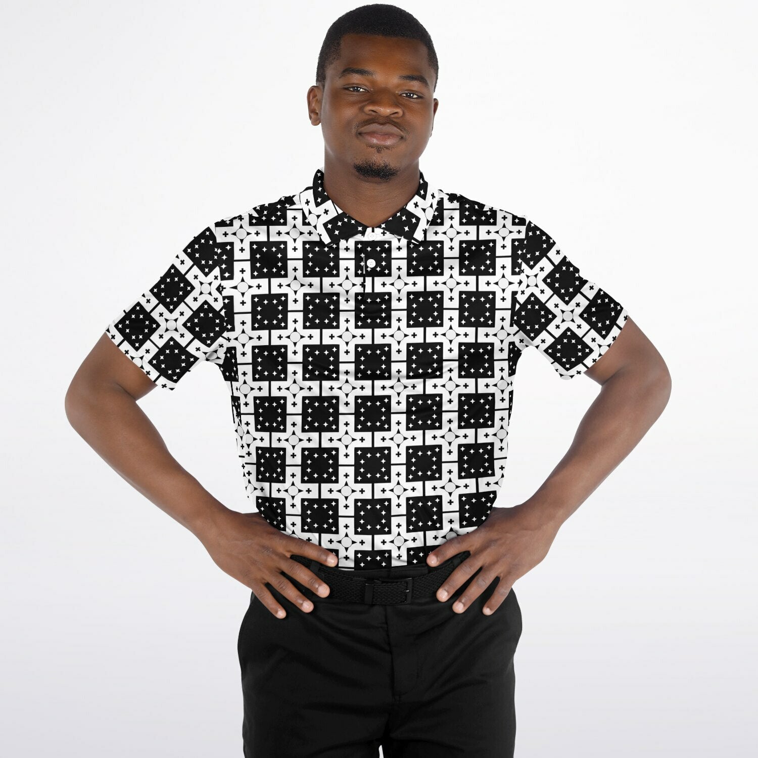 $NiieihiiNookei Polo Shirt - AOP
