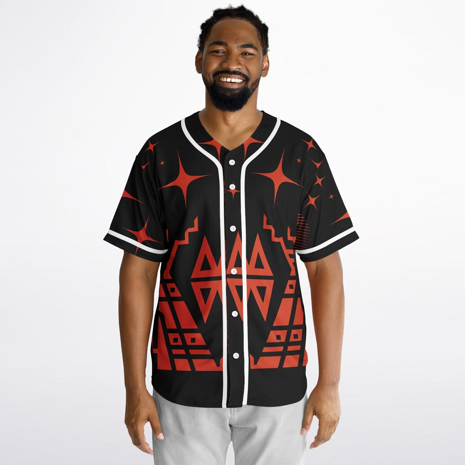 Reversible Baseball Jersey - AOP