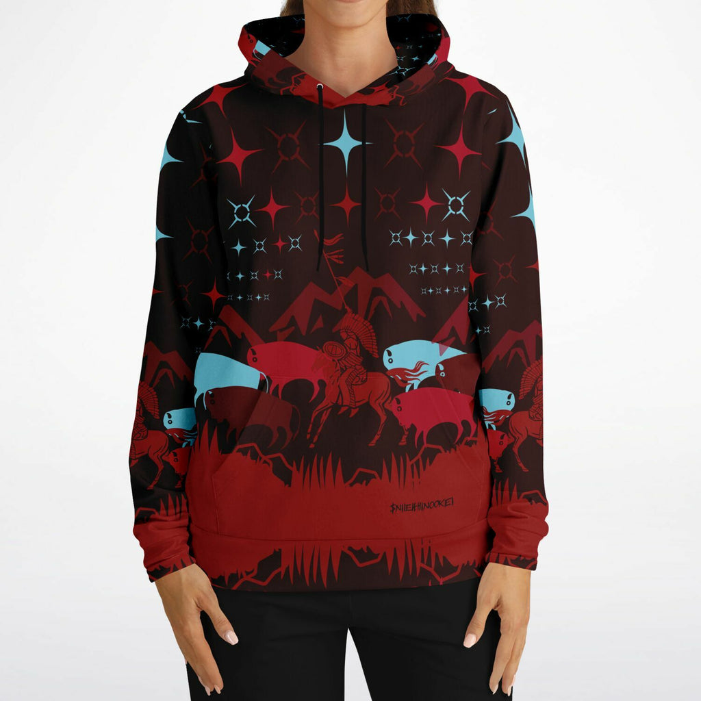 $NiieihiiNookei Athletic Hoodie - AOP