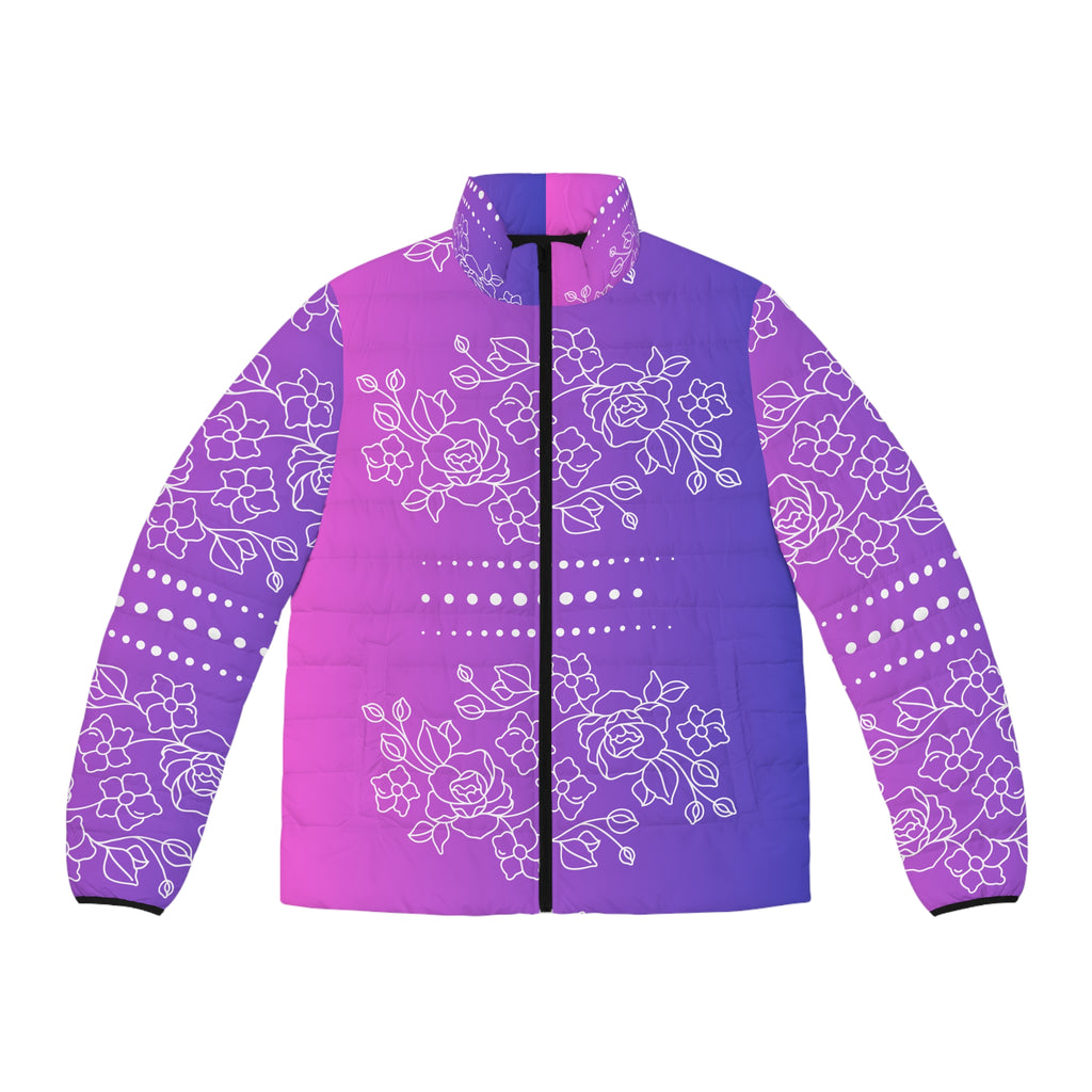 $NiieihiiNookei Floral Puffer Jacket — AOP