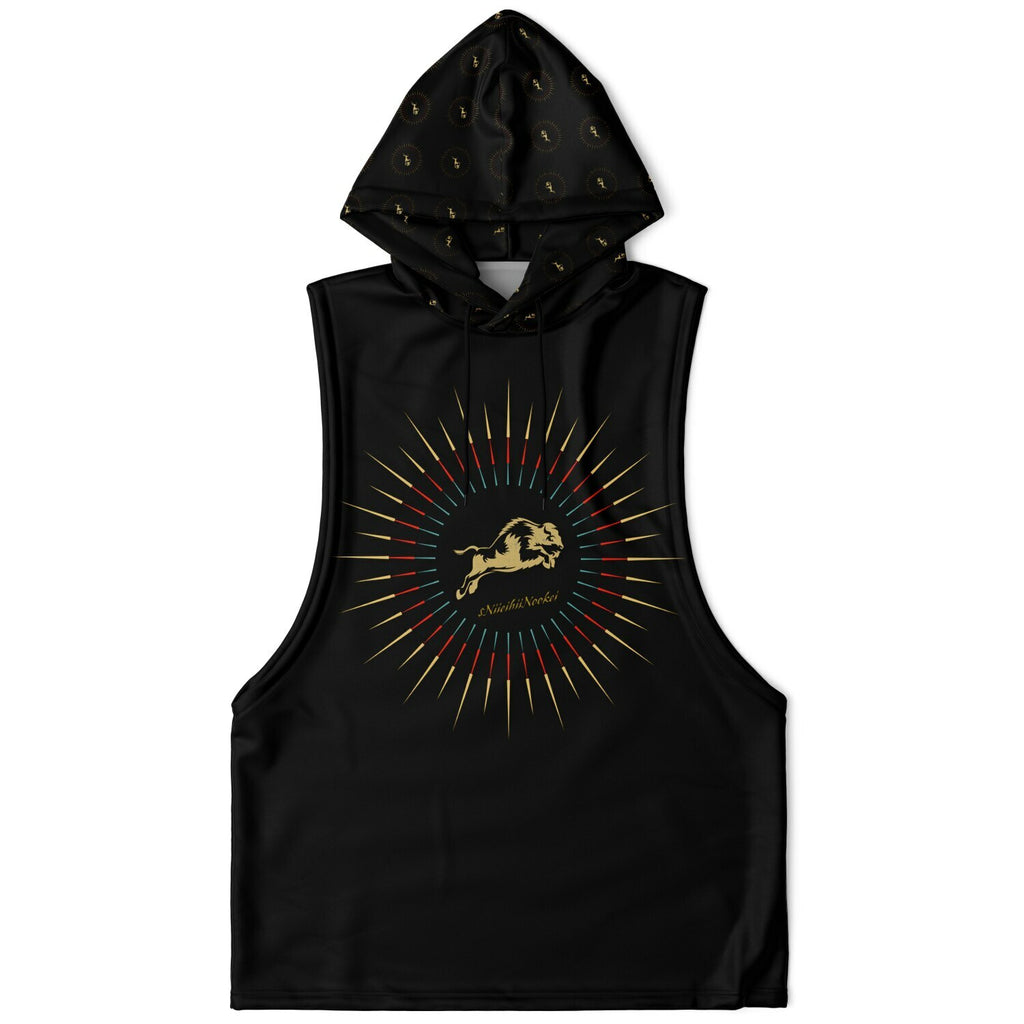 $NiieihiiNookei Athletic Drop Armhole Hoodie - AOP